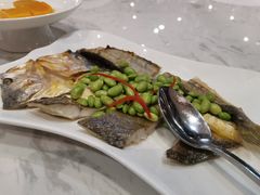 黄鱼鳖蒸毛豆-天宁凯利时尚餐厅