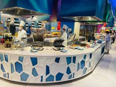 自助取餐区-帝企鹅自助餐厅•儿童岛•真企鹅(长隆企鹅酒店)