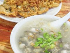 蚵仔线面-建国蚵煎蚵面
