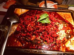 -探鱼·鲜青椒爽麻烤鱼(番禺万达店)