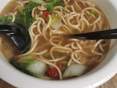 青菜肉丝面-小河无名面馆
