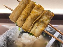 黄金豆皮卷香菜-老谢野馄饨(延安路店)