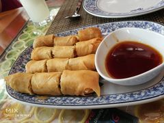 春卷-卷心菜和避孕套餐厅(Pattaya)