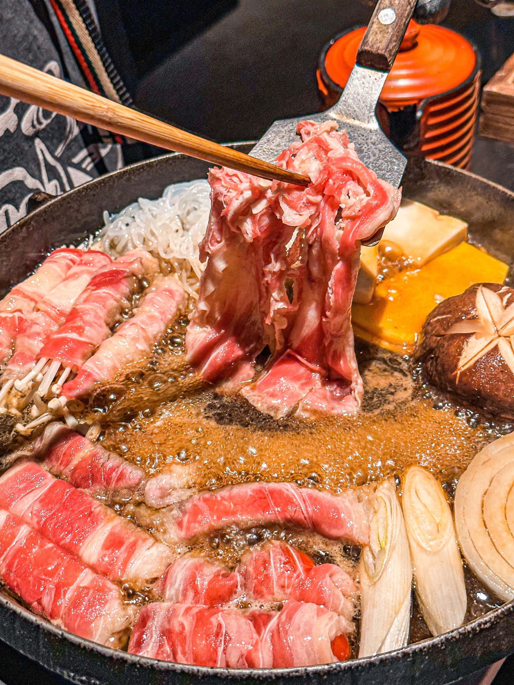 这日式寿喜烧味道超绝!下次还来!