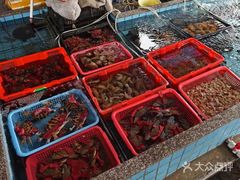 -霞涌市场海鲜摆卖区