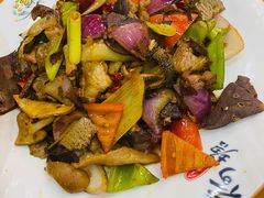 爆炒羊杂-兰州老马家族食府(康庄总店)