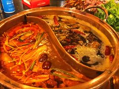 蕃茄鸳鸯锅-镇江龙·火锅串串(武侯祠店)