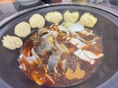 -北京龙庆四季香农家饭庄·灶台鱼·碳烤虹鳟鱼(龙庆峡店)