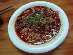 水煮肉片-盛天毛血旺非遗美食(观音桥店)