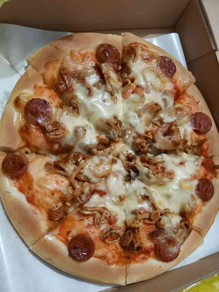 9元意式手工披萨(南湖店)-"这家的披萨93很好吃啊97 闻着香喷喷的