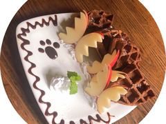 巧克力华夫饼-樹下遇见树·咖啡