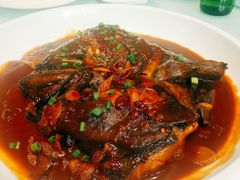 铜锅焖鲽鱼头-梅飞酒家(名辉豪庭店)