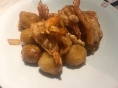 梨球果仁虾-小吊梨汤·北京菜·烤鸭(鸟巢店)