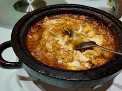 石锅海胆豆腐-谷语中餐厅