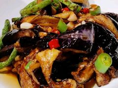 茄子豇豆-鸡毛店·川菜(双楠店)