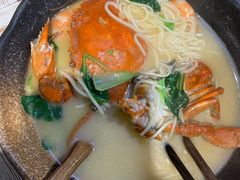 膏蟹汤面-十面欢腾·海鲜面·台式Bistro(长乐路店)