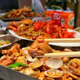 夏天的标配：喝酒撸串小龙虾吃起来‼️
