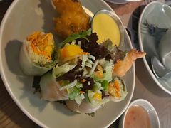虎虾香芒米纸卷·榴莲汁-CHINCHIN 青青·泰国料理(万象食家店)