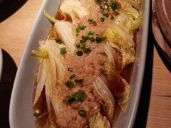 蒜香娃娃菜-蜜桃餐厅·伴山(绿宝广场店)