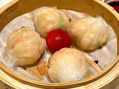 蒜香海虾菠菜饺-悦得闲广式点心茶楼(蓝鲸世界店)