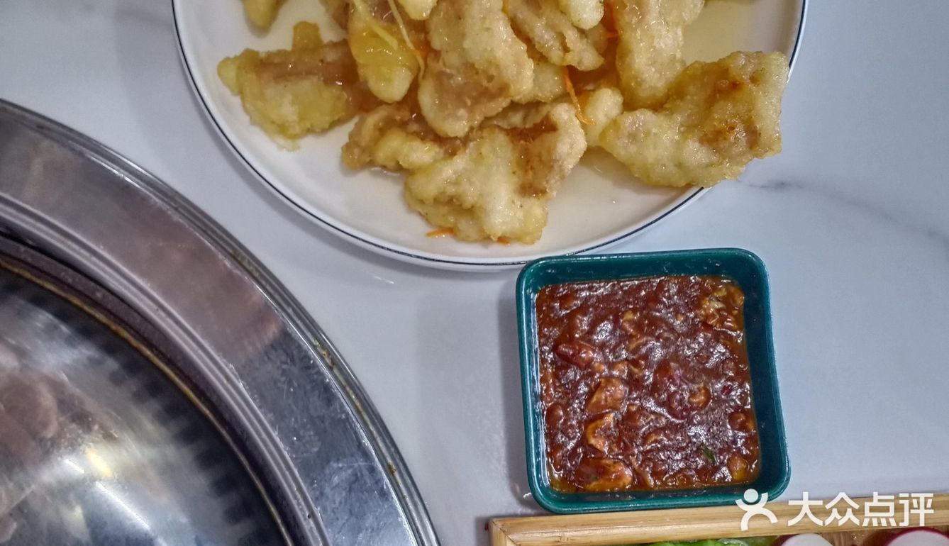 正宗有味的东北铁锅炖，分量很足