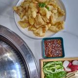正宗有味的东北铁锅炖，分量很足