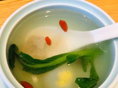 竹荪鸽蛋汤-竹里馆·淮扬菜·功夫茶(老门东店)