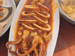 香辣鱿鱼-华圆美食-老蓬莱菜(蓬港路店)