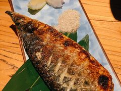炭烤青花鱼-藤原布二·八佰善会席料理(奥体店)