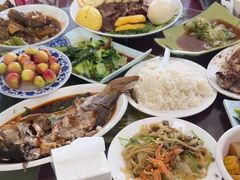 -北京龙庆四季香农家饭庄·灶台鱼·碳烤虹鳟鱼(龙庆峡店)