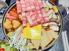 芝士肥牛年糕火锅-Meet Sun韩式大排档(五一广场7MALL店)