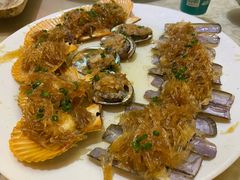 蒜蓉粉丝蒸蛏子-琼大师东方烤乳猪(亚特兰蒂斯店)