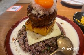 Oozing Hand-Pressed Burger Patty