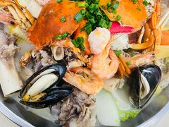 海鲜猪骨煲-凤城康记饭店