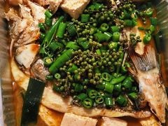 鲜青椒爽麻烤鱼-探鱼·鲜青椒爽麻烤鱼(朝阳悠唐广场店)