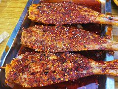 烤巴掌耗儿鱼-袁师傅烤肉(弹子石店)
