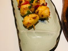 秘制串烧墨鱼丸-水天堂西餐厅(新街口店)