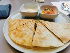 墨西哥鸡肉芝士薄饼-Cafe Mersey默西咖啡(平江店)