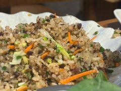 盐菜脆哨炒饭-干老庆贵州留一手烤鱼·地摊火锅(财经大学店)