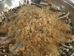 蒜蓉金针菇焖基围虾-胡师傅三下锅(汽车站店)