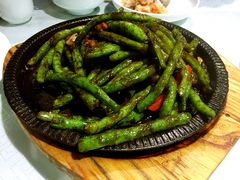 铁板榄菜四季豆-上下九广州菜馆(锦业路店)