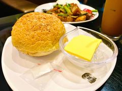 酥皮菠萝油-大有利茶餐厅(福民店)