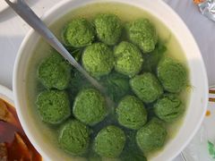 翡翠圆子汤-柏合黄记豆腐皮饭店