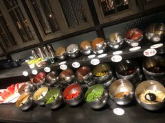 自助调料区-手选潮汕鲜活牛肉火锅(二七广场店)