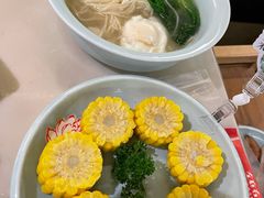 潮汕甜玉米-左庭右院鲜牛肉火锅(浦江欢乐颂店)