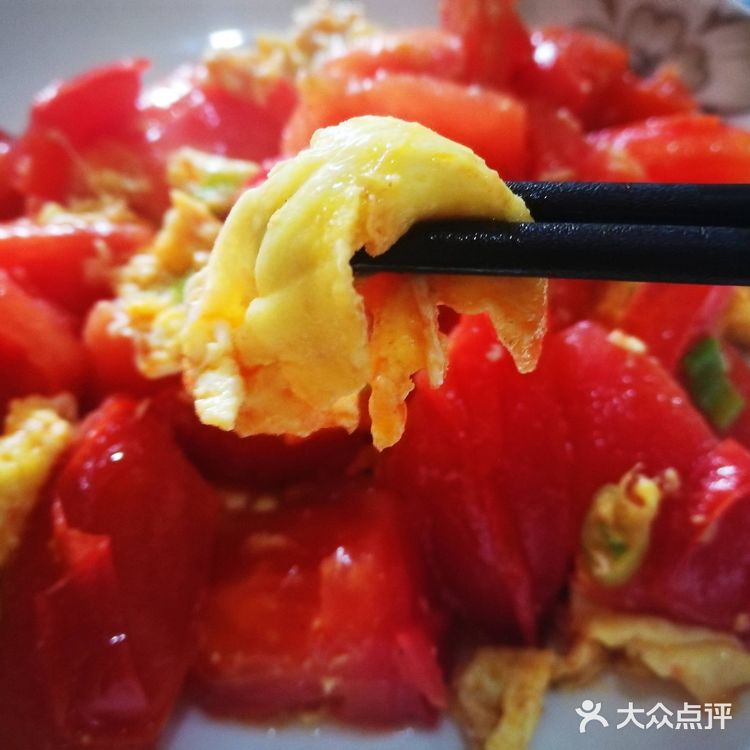 放糖的西红柿炒鸡蛋更好吃