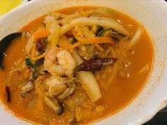 海鲜辣汤面-桃园中华料理炸酱面(燕儿岛路店)