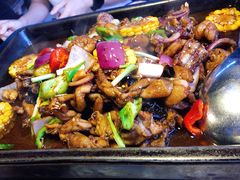 黑椒蚝油味牛蛙平锅-蘭奢雅集·江浙菜(青山江滩店)