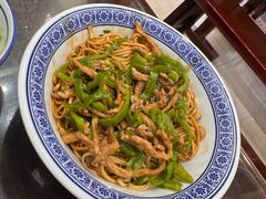 青椒肉丝盘水面-孟家蟹包(锦绣街店)