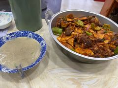-尕有炕锅烤羊肉